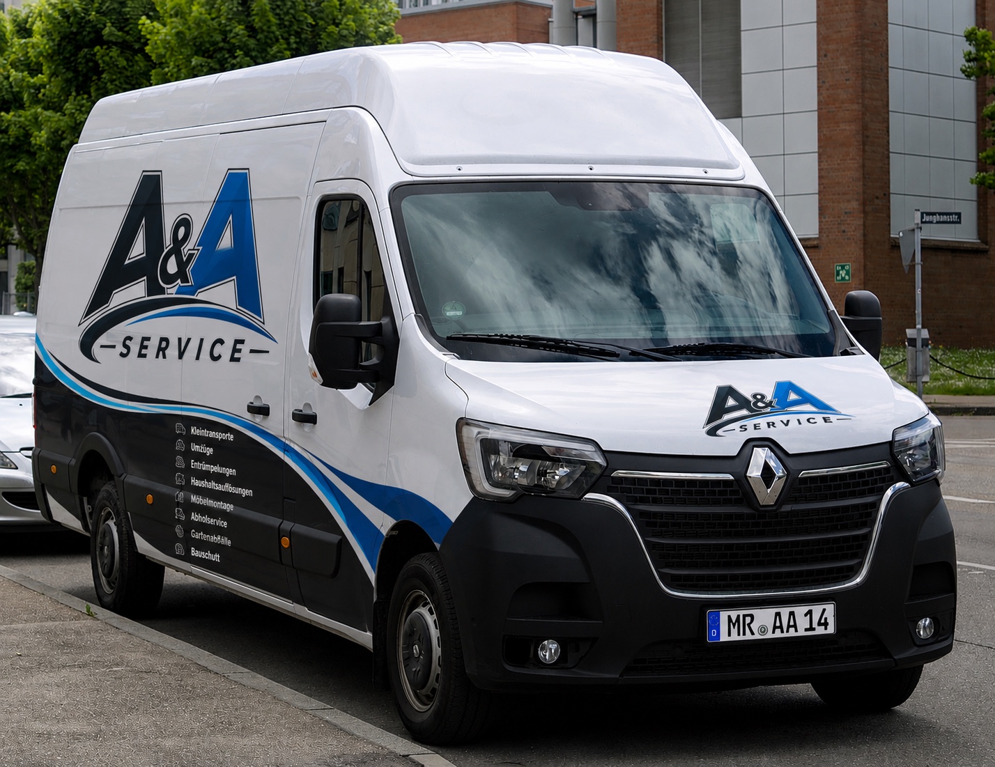 A&A Service Transporter im Einsatz